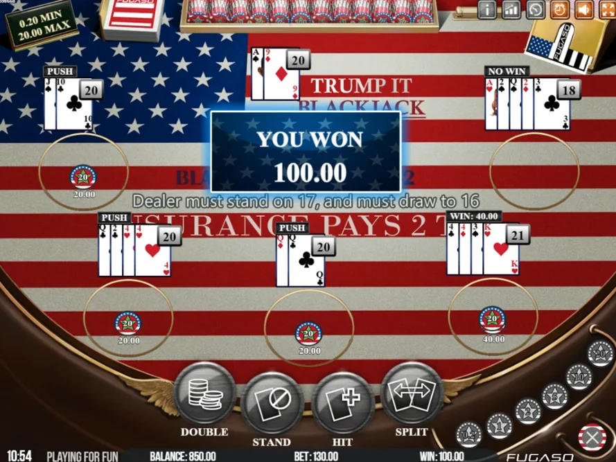 Trump It Blackjack Classic Slot Demo – Try Before You Play