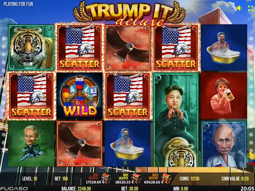 Trump It Deluxe Slot Demo – Spin Without the Stakes
