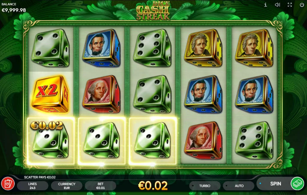 Cash Streak Dice Slot Demo – Roll Into the Fun Risk-Free